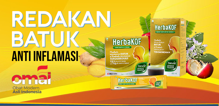 OMAI HerbaKOF, Redakan Batuk dan Anti Radang: Tepat Saat COVID-19 OMAI HerbaKOF, Redakan Batuk dan Anti Radang: Tepat Saat COVID-19
